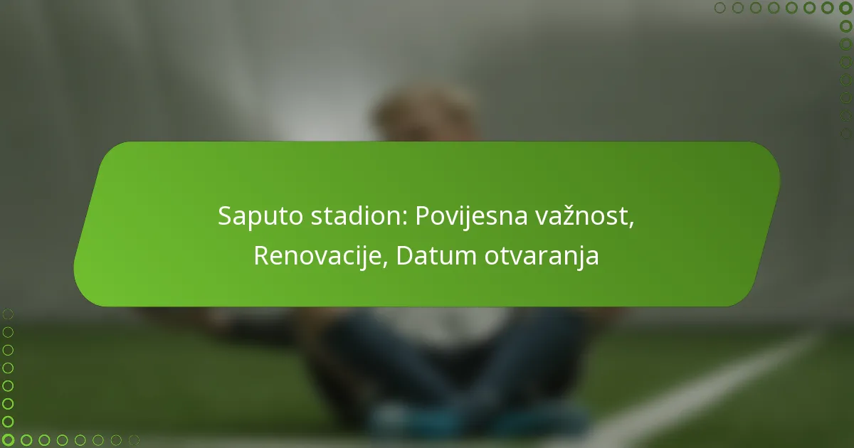 Saputo stadion: Povijesna važnost, Renovacije, Datum otvaranja